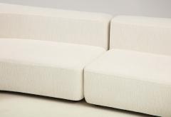  Roberto Pamio Noti Massari Renato Toso Ivory Boucle Sofa Attributed to Pamio Massari Toso for Stillwood Italy 1960 - 1875066