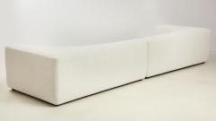  Roberto Pamio Noti Massari Renato Toso Ivory Boucle Sofa Attributed to Pamio Massari Toso for Stillwood Italy 1960 - 1875068