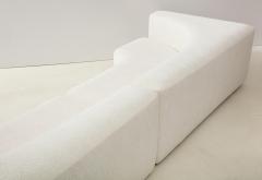  Roberto Pamio Noti Massari Renato Toso Ivory Boucle Sofa Attributed to Pamio Massari Toso for Stillwood Italy 1960 - 1875069