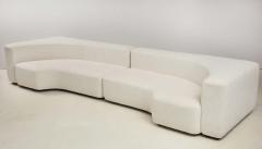  Roberto Pamio Noti Massari Renato Toso Ivory Boucle Sofa Attributed to Pamio Massari Toso for Stillwood Italy 1960 - 2204724