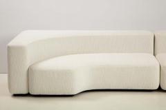  Roberto Pamio Noti Massari Renato Toso Ivory Boucle Sofa Attributed to Pamio Massari Toso for Stillwood Italy 1960 - 2204730