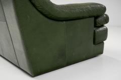  Roche Bobois Italian Leather Sofa by Roche Bobois Italy 1960s - 3060164
