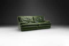  Roche Bobois Italian Leather Sofa by Roche Bobois Italy 1960s - 3077613