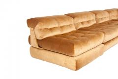  Roche Bobois Mah Jong First Edition Modular Sofa in Gold Velvet by Roche Bobois - 669080