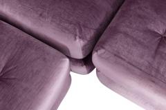  Roche Bobois Mah Jong First Edition Modular Sofa in Purple Velvet by Roche Bobois - 642060