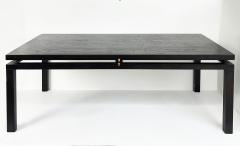  Roche Bobois Roche Bobois Expandable Dining Room Table with Six Matching Chairs From a Set - 4464601