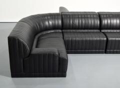  Roche Bobois Roche Bobois Leather Sectional Sofa 7 Pieces - 3211415