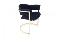  Roche Bobois Set of Six Brass Dining Chairs Roche Bobois - 441866