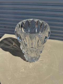  Rogaska Crystal of Slovenia Heavy Cast Crystal Vase by Rogaska of Slovenia - 4323205