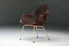  Roh Noordwolde Rattan Chair by H Broekhuizen for Roh Noordwolde Netherlands 1960s - 3427177