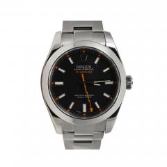  Rolex Watch Co Mens Rolex Milgauss Steel Mdl 116400 Box Papers - 4483873