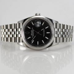  Rolex Watch Co Mens Rolex Stainless Steel Watch Oyster Datejust Wristwatch - 4525692