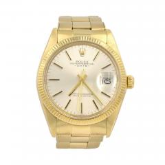  Rolex Watch Co ROLEX 14K YELLOW GOLD DATE WRISTWATCH REF 1503 1981 - 2624776