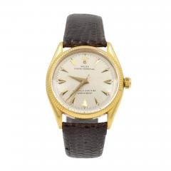  Rolex Watch Co ROLEX 18K GOLD OYSTER PERPETUAL CHRONOMETER WRISTWATCH REF 6567 CIRCA 1967 - 2624812