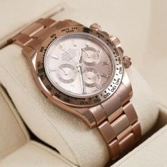  Rolex Watch Co Rolex Cosmograph Daytona 18K Rose gold MDL 116505 Factory Diamond Pink Dial - 4478842