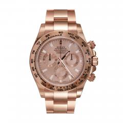 Rolex Watch Co Rolex Cosmograph Daytona 18K Rose gold MDL 116505 Factory Diamond Pink Dial - 4527345