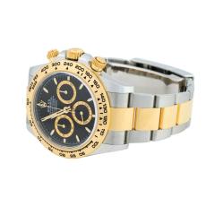  Rolex Watch Co Rolex Cosmograph Daytona 40mm 18K Yellow Gold Steel Black Dial - 4608622