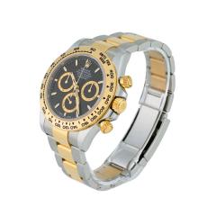  Rolex Watch Co Rolex Cosmograph Daytona 40mm 18K Yellow Gold Steel Black Dial - 4608632