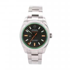  Rolex Watch Co Rolex Milgauss 116400GV Green Dial 40MM Mens Watch - 3857896