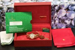  Rolex Watch Co Rolex President Datejust 18k Gold Diamond Dial Ladies Watch 79178 Box Papers - 3504583