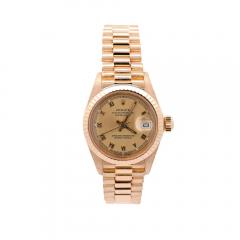  Rolex Watch Co Rolex President Datejust 26mm Fluted 18K Gold Ladies Watch - 3991568