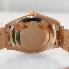  Rolex Watch Co Rolex President Green Dial 18K Rose Gold Watch 40mm - 4478816
