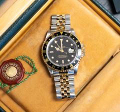  Rolex Watch Co Vintage Rolex GMT II Two Tone Jubilee Ref 16713 Watch 40mm Full Set Box Papers - 3500028