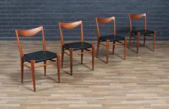  Rolf Rastad Adolf Relling Rolf Rastad Adolf Relling Bambi Teak Leather Dining Chairs - 4344189