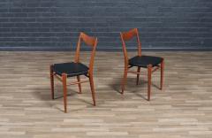  Rolf Rastad Adolf Relling Rolf Rastad Adolf Relling Bambi Teak Leather Dining Chairs - 4344191