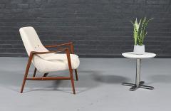  Rolf Rastad Adolf Relling Rolf Rastad Adolf Relling Boucle Leather Lounge Chair - 4789554