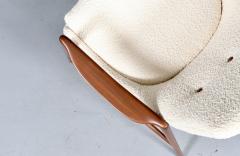  Rolf Rastad Adolf Relling Rolf Rastad Adolf Relling Boucle Leather Lounge Chair - 4789557