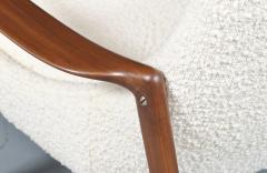  Rolf Rastad Adolf Relling Rolf Rastad Adolf Relling Boucle Leather Lounge Chair - 4789558