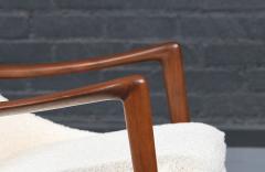  Rolf Rastad Adolf Relling Rolf Rastad Adolf Relling Boucle Leather Lounge Chair - 4789559
