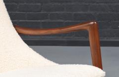  Rolf Rastad Adolf Relling Rolf Rastad Adolf Relling Boucle Leather Lounge Chair - 4789561