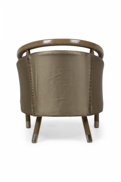  Romweber Pair of Mid Century Romweber Limed Oak Club Chairs - 4274071