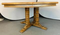  Romweber Romweber Viking Oak Vinyl Top Poker Table with Barrel Chairs a set of 5 pcs - 2982332