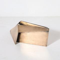  Ron Hinton Only One Point of View Sculptural Bronze Box signed Ron Hinton - 3998454