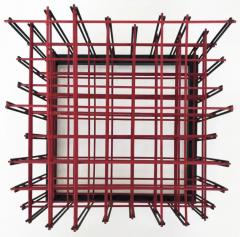  Ronald Brown Ronald Brown Modernist 3 Dimensional Wall Sculpture Step Ladder Tour I  - 3556160