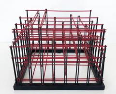  Ronald Brown Ronald Brown Modernist 3 Dimensional Wall Sculpture Step Ladder Tour I  - 3556175