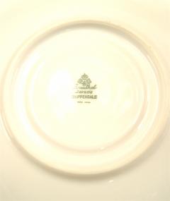  Rosenthal 22 Piece Bavarian White Porcelain Chippendale Tea Set - 4200700