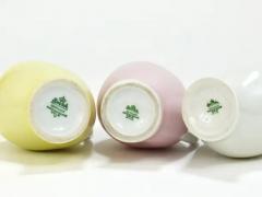  Rosenthal 3 Rosenthal Luise Midcentury Porcelain Pastel Vases Fritz Heidenreich German - 4063098