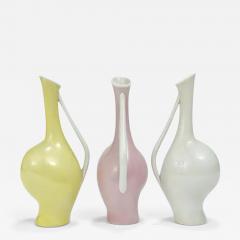  Rosenthal 3 Rosenthal Luise Midcentury Porcelain Pastel Vases Fritz Heidenreich German - 4065419