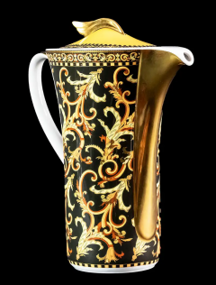  Rosenthal German Rosenthal Porcelain Coffee Pot Model Barocco by Versace - 3051951