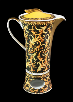  Rosenthal German Rosenthal Porcelain Heater for Coffee Pot Model Barocco by Versace - 3051947