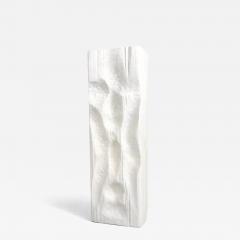  Rosenthal Netter Huge White Relief Op Art Porcelain Vase Martin Freyer Rosenthal Germany 1960s - 4054037