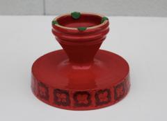  Rosenthal Netter Rosenthal Netter Italian Pottery Candle Holders And Decorative Bowl Set - 1664674