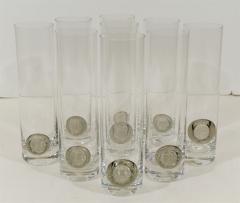  Rosenthal Rosenthal Shou Medallion Crystal Beer Glasses - 242233