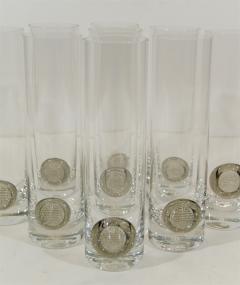  Rosenthal Rosenthal Shou Medallion Crystal Beer Glasses - 242234