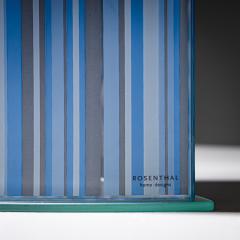  Rosenthal Set of Three Blue Vases by Rosenthal 20th Century - 4718089