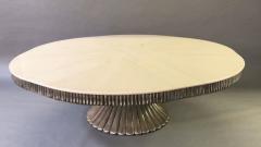  Rossi Evolution Table Art Deco White Lacewood Top - 4461895